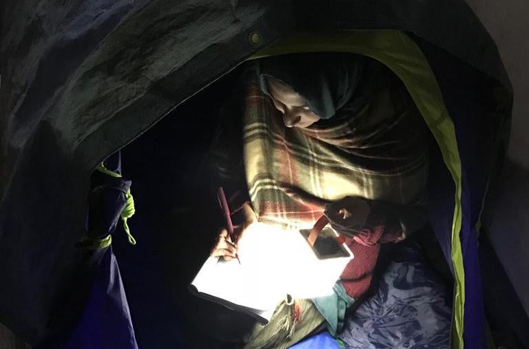Notes From the Field: How Light Makes a Difference for Syrian Refugees in Greece-LuminAID