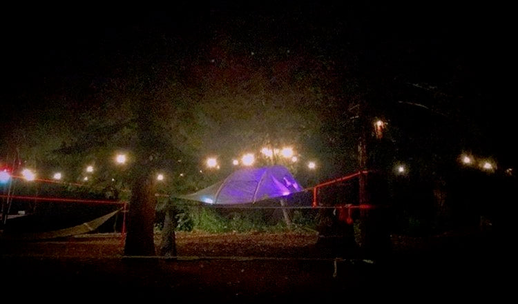 Camp with LuminAID and Tentsile in the California Redwoods