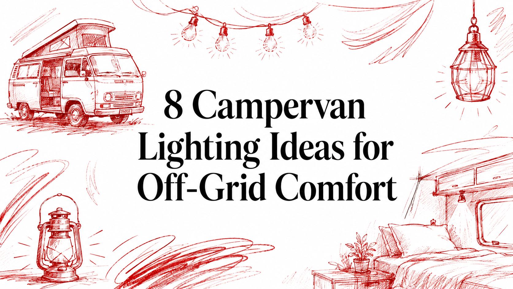 8 Campervan Lighting Ideas for Off-Grid Comfort