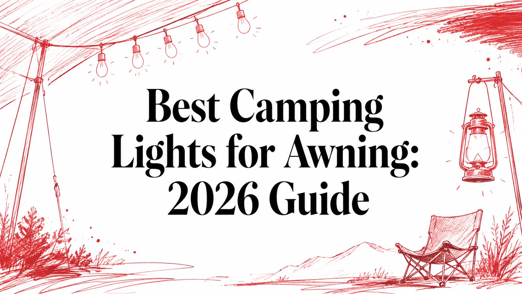 Best Camping Lights for Awning: 2026 Guide