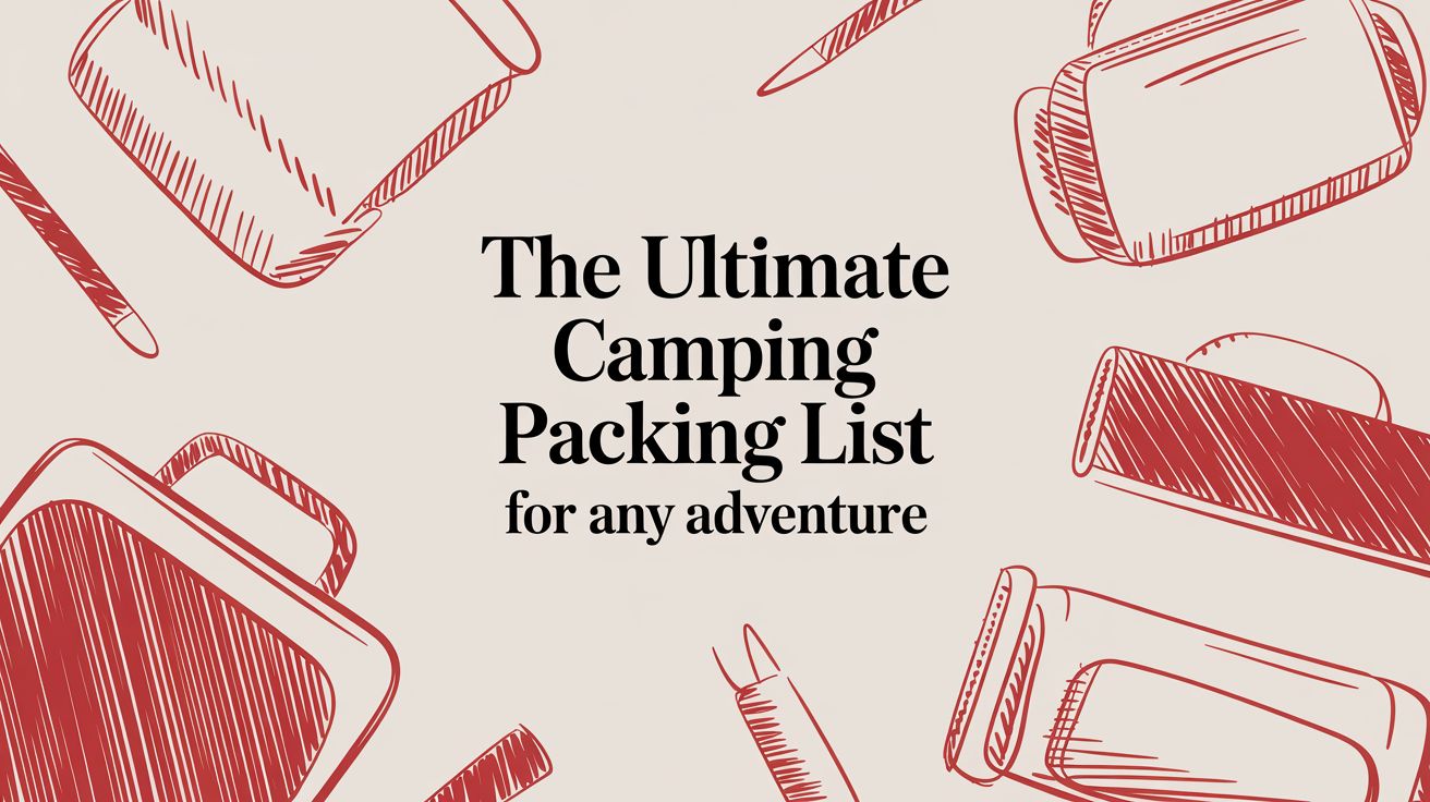 The Ultimate Camping Packing List For Any Adventure