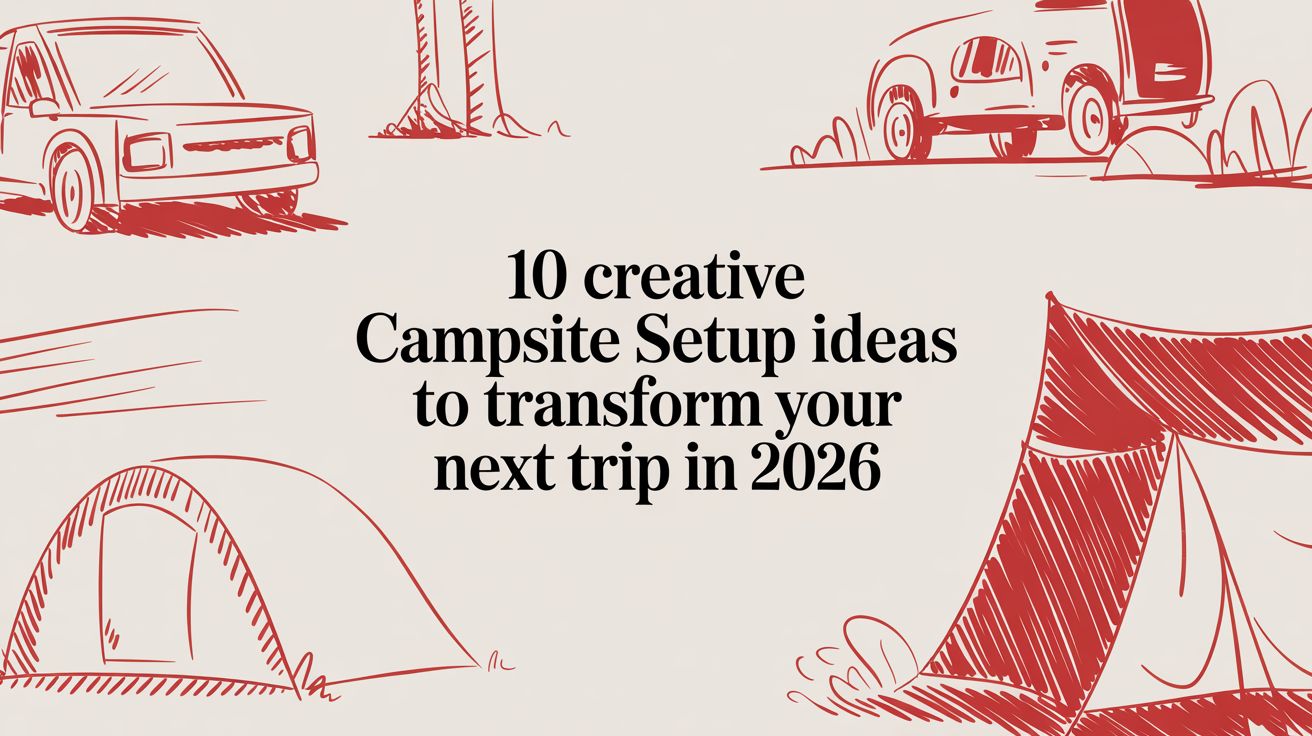 10 Creative Campsite Setup Ideas to Transform Your Next Trip in 2026