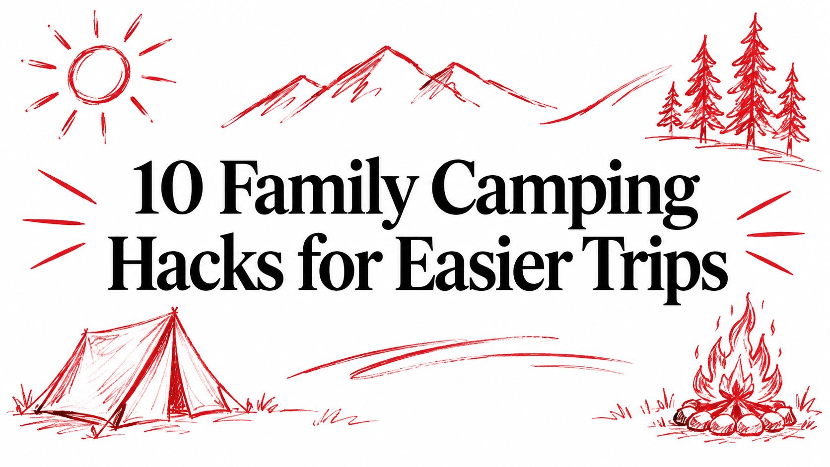 10 Family Camping Hacks for Easier Trips