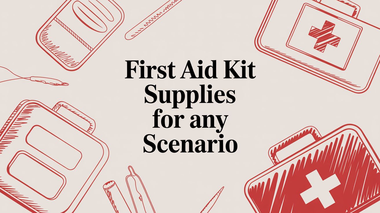 First Aid Kit Supplies For Any Scenario