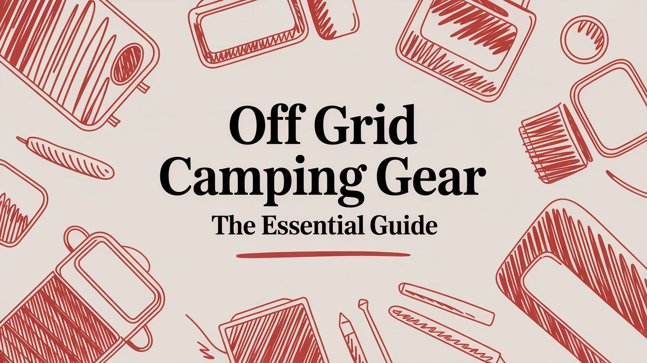 Off Grid Camping Gear The Essential Guide