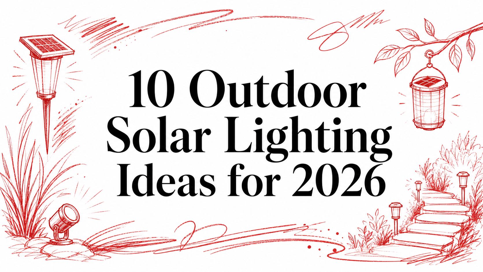 10 Outdoor Solar Lighting Ideas for 2026