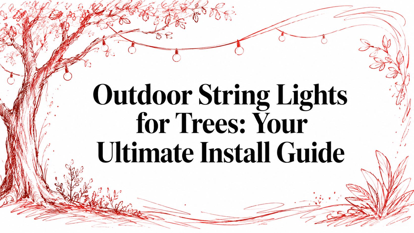Outdoor String Lights for Trees: Your Ultimate Install Guide
