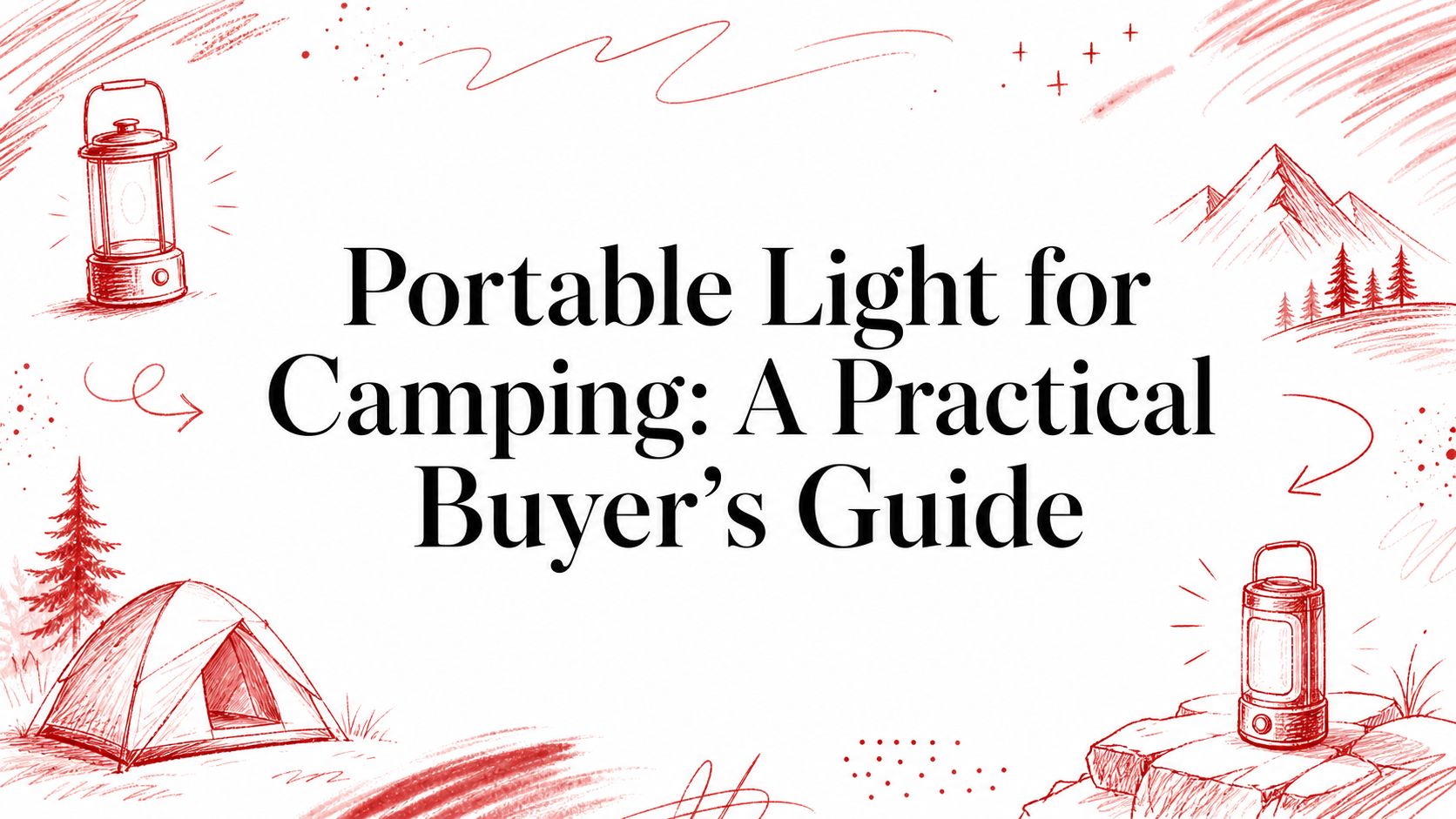 Portable Light for Camping: A Practical Buyer's Guide