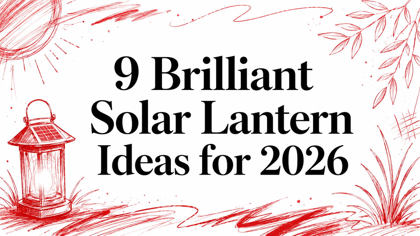 9 Brilliant Solar Lantern Ideas for 2026