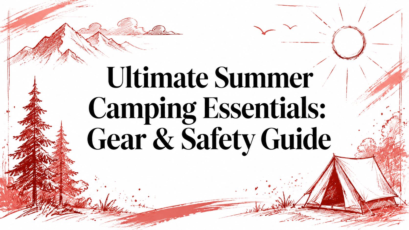 Ultimate Summer Camping Essentials: Gear & Safety Guide