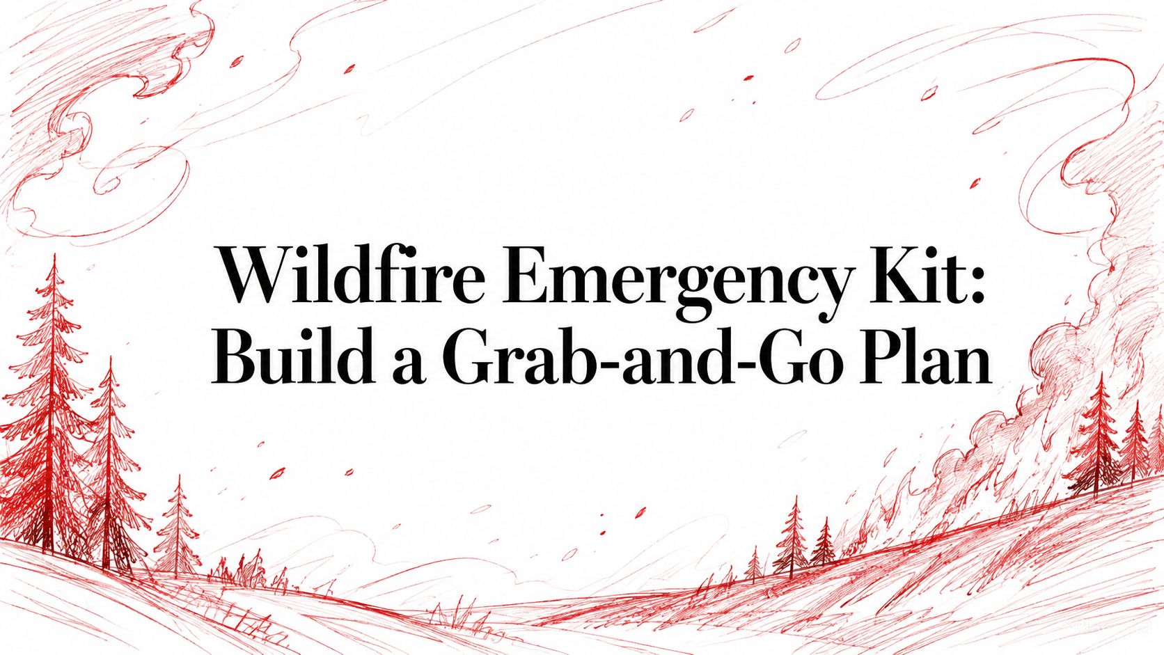 Wildfire Emergency Kit: Build a Grab-and-Go Plan