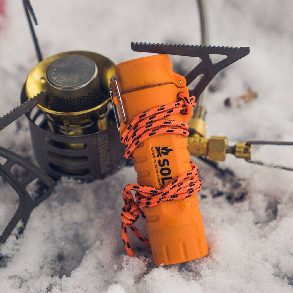 Fuel Free Lighter in the snow