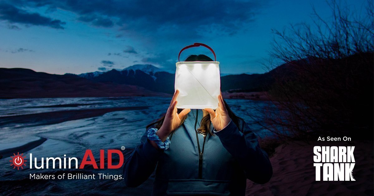 LuminAID Solar Lanterns and Solar 2-in-1 Phone Chargers