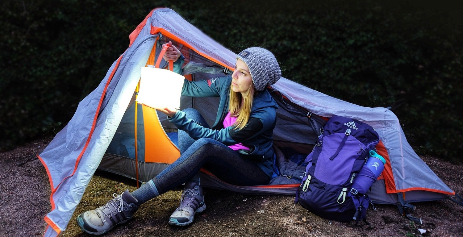 PackLite Max 2-in-1 Phone Charger Named Best Lantern for Backpacking by REI.com-LuminAID