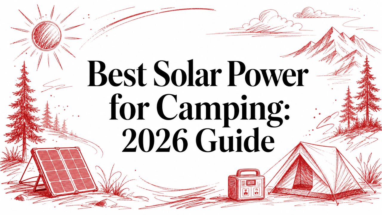 Best Solar Power for Camping: 2026 Guide