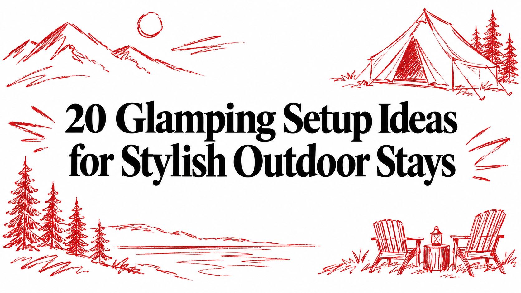 20 Glamping Setup Ideas for Stylish Outdoor Stays