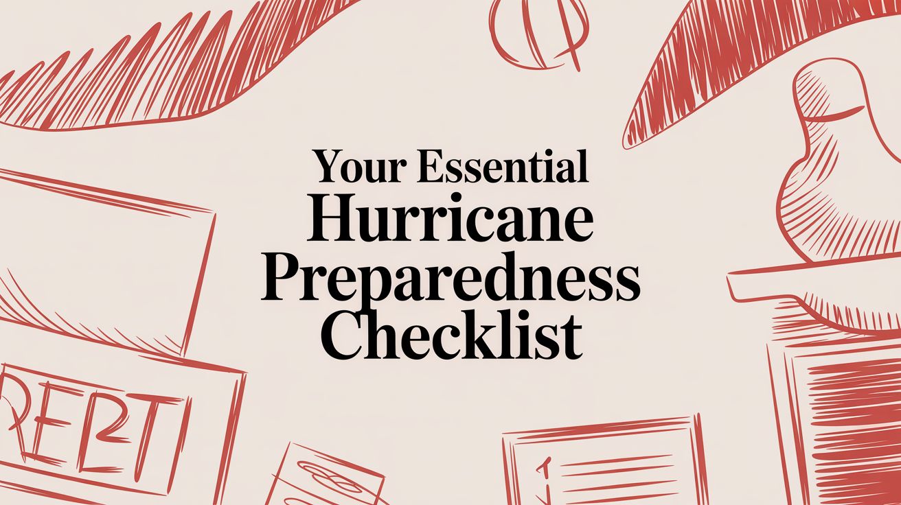 Your Essential Hurricane Preparedness Checklist