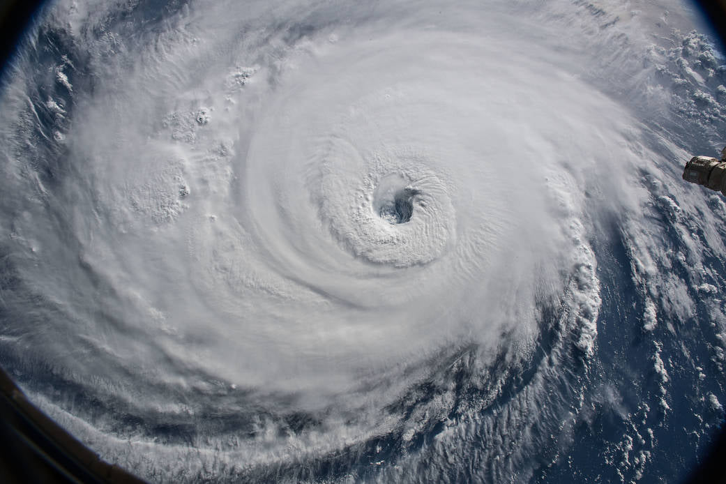 How You Can Help Hurricane Florence Relief Efforts-LuminAID, image provided by NASA.