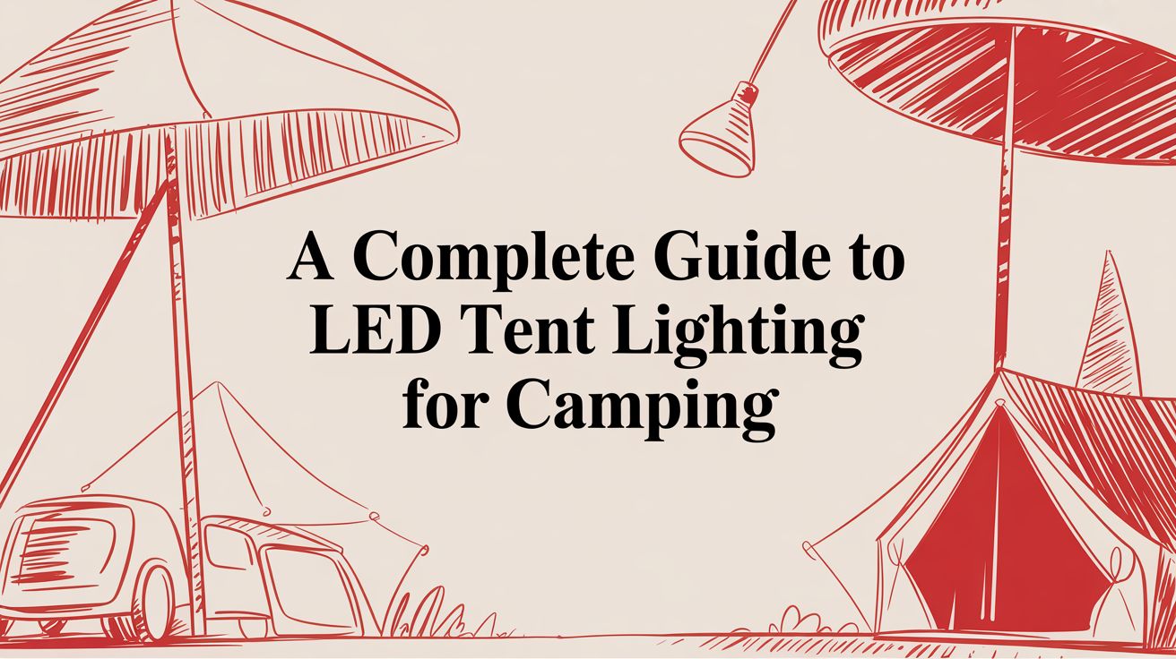 A Complete Guide to LED Tent Lighting for Camping