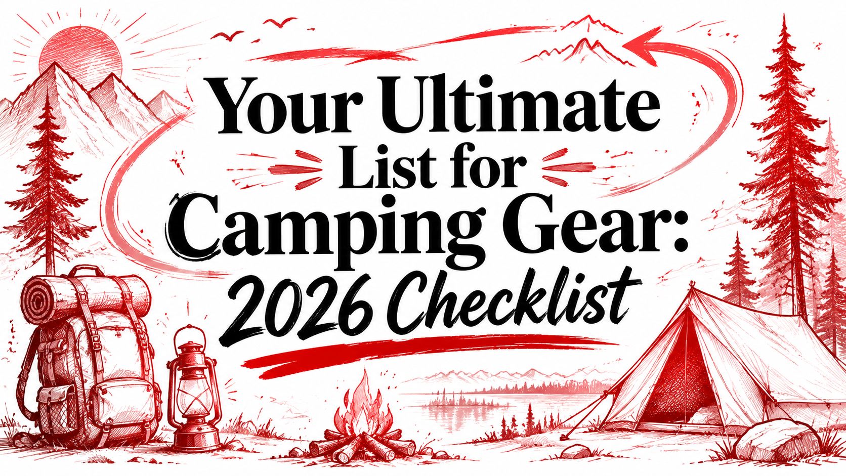 Your Ultimate List for Camping Gear: 2026 Checklist