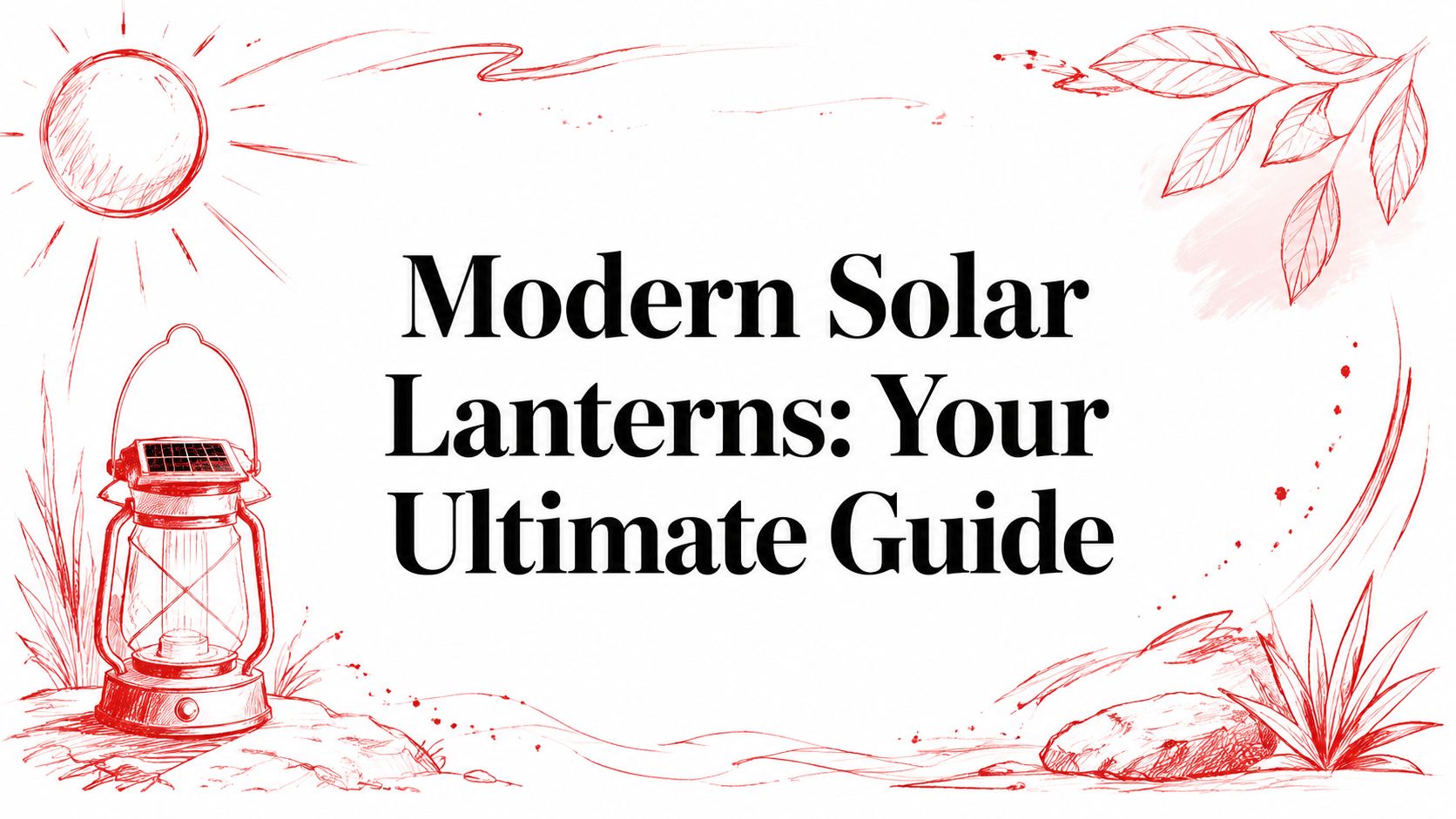 Modern Solar Lanterns: Your Ultimate Guide