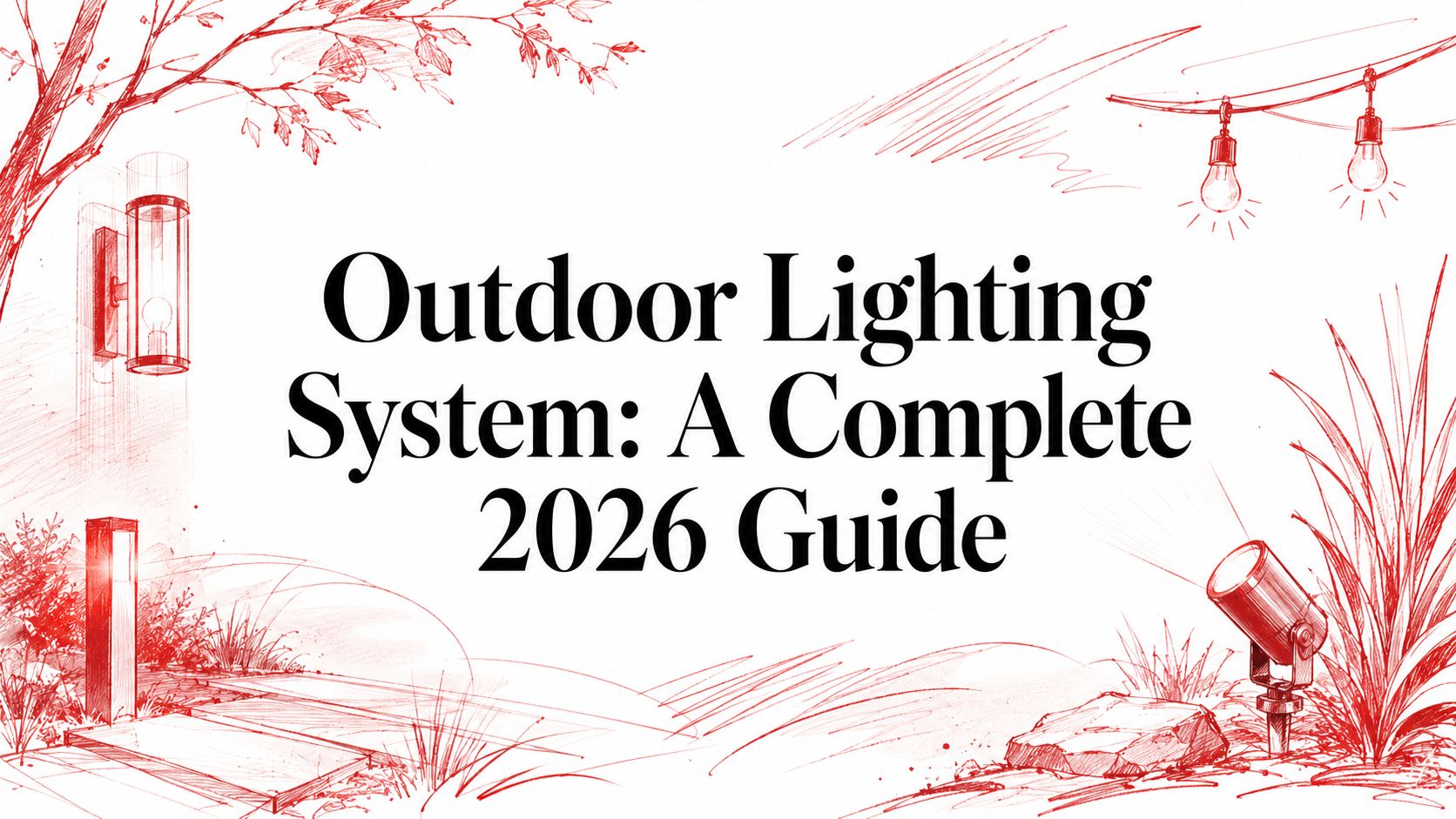 Outdoor Lighting System: A Complete 2026 Guide