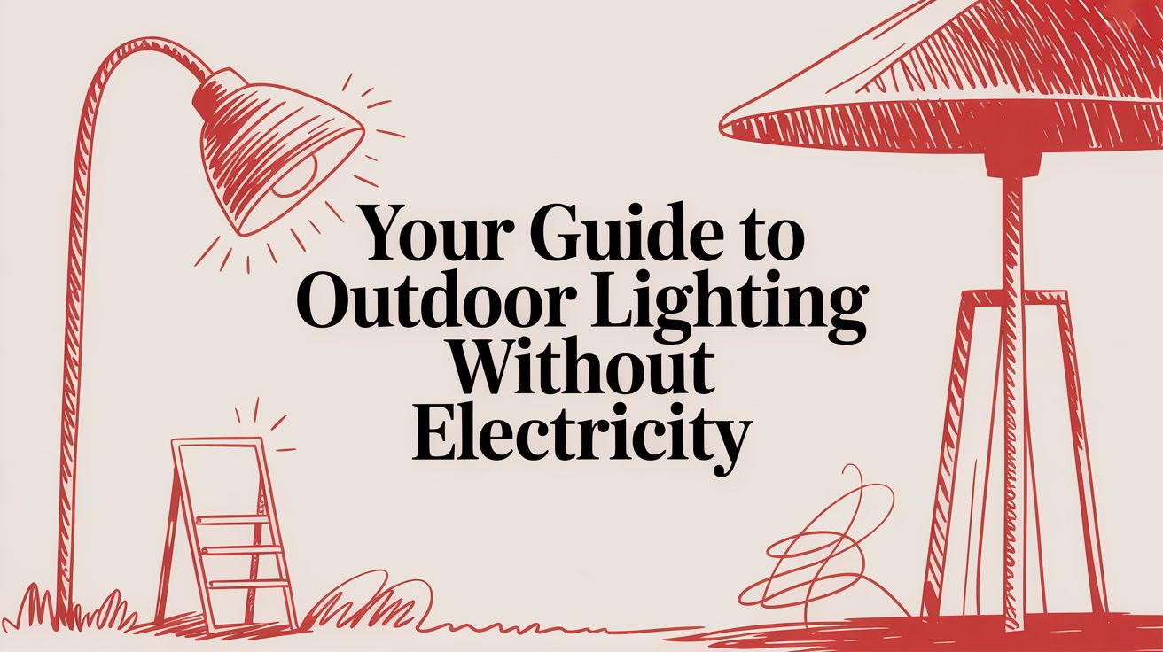 Your Guide to Outdoor Lighting Without Electricity