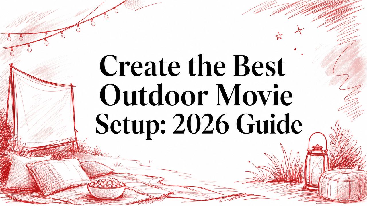 Create the Best Outdoor Movie Setup: 2026 Guide