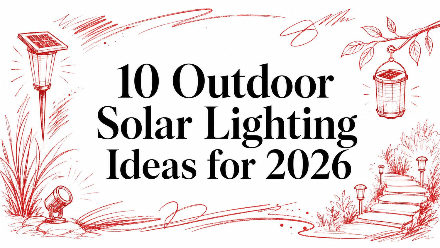 10 Outdoor Solar Lighting Ideas for 2026