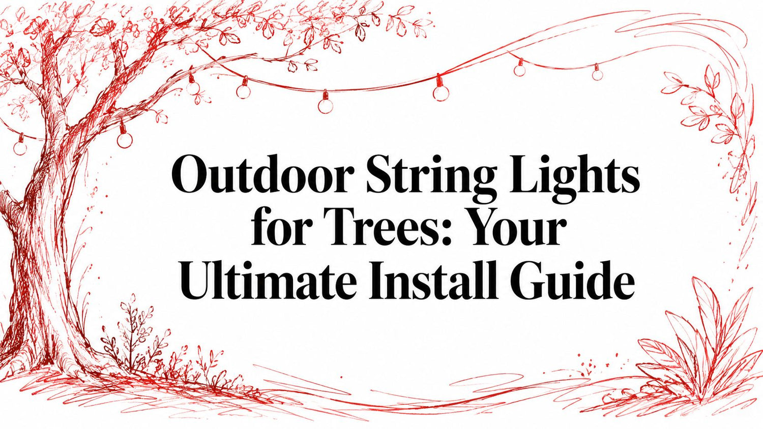 Outdoor String Lights for Trees: Your Ultimate Install Guide