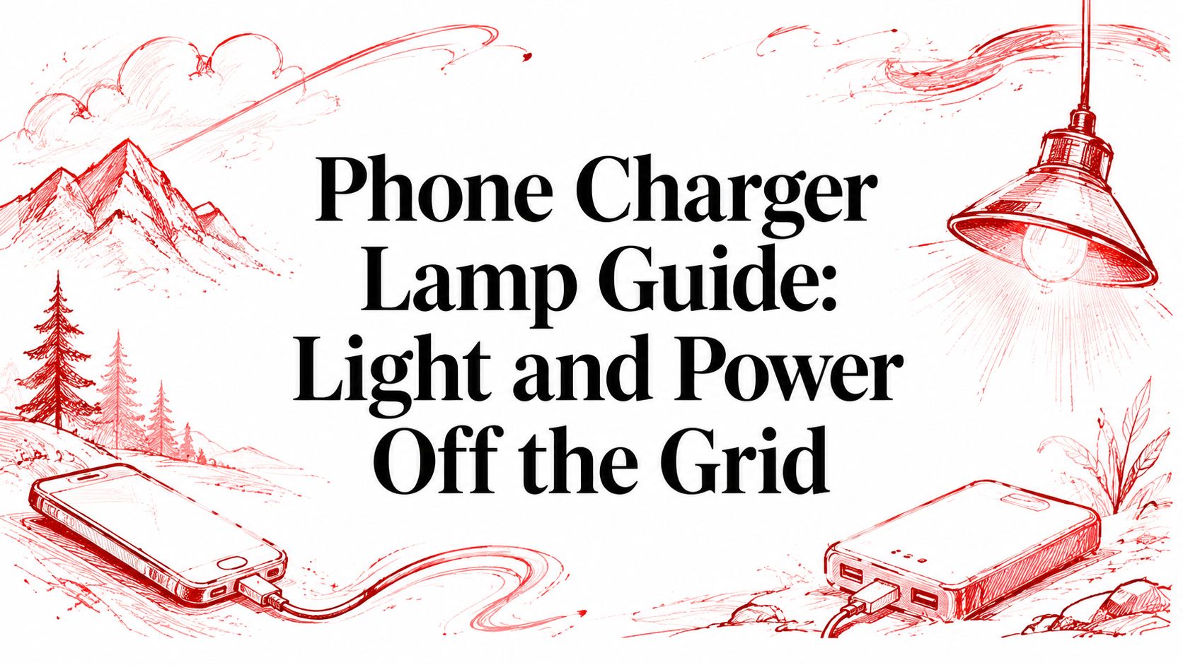 Phone Charger Lamp Guide: Light and Power Off the Grid