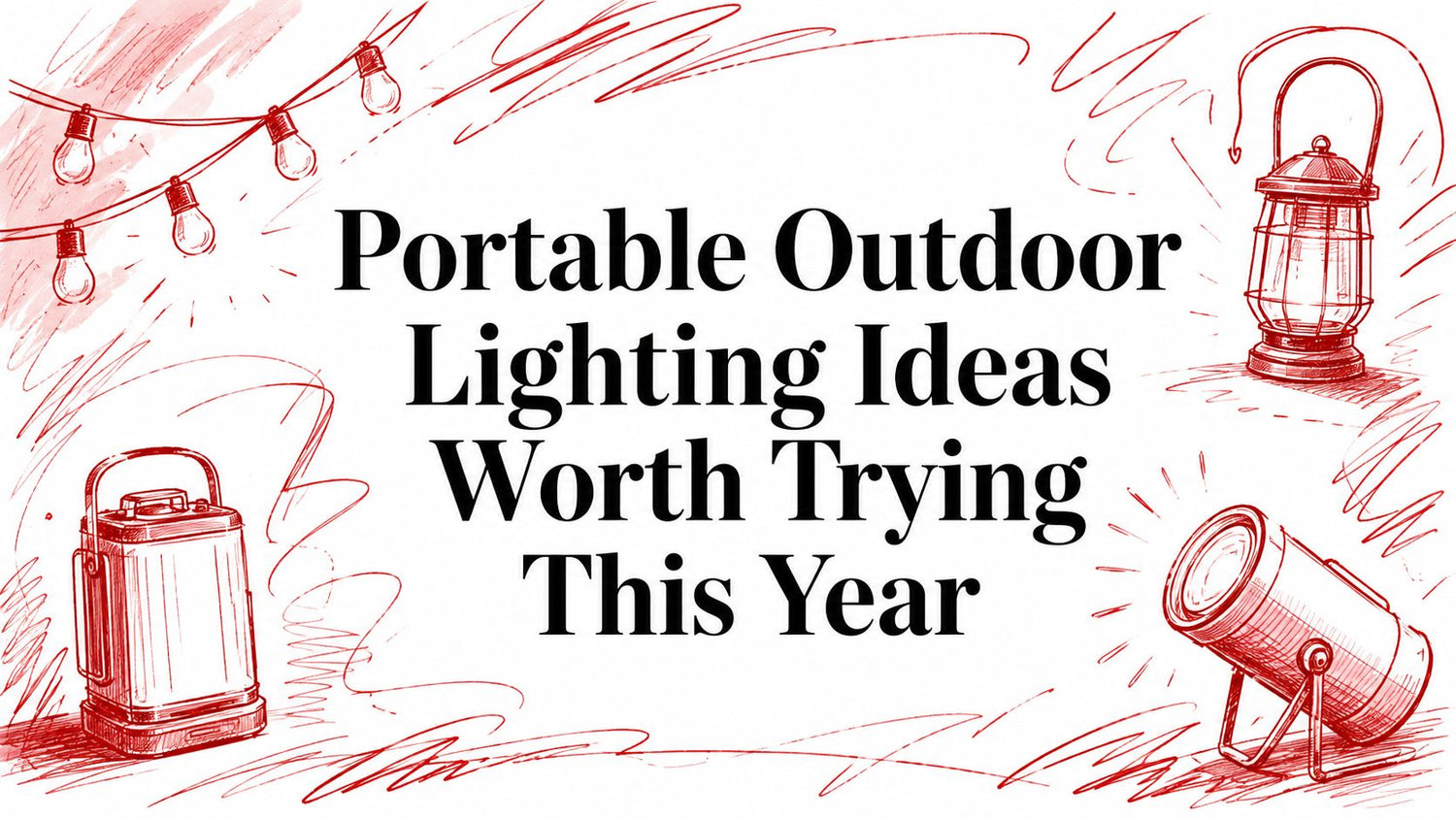 Portable Outdoor Lighting Ideas Worth Trying This Year