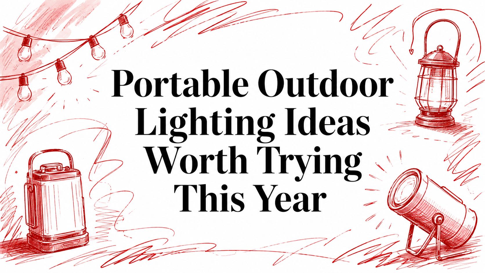 Portable Outdoor Lighting Ideas Worth Trying This Year