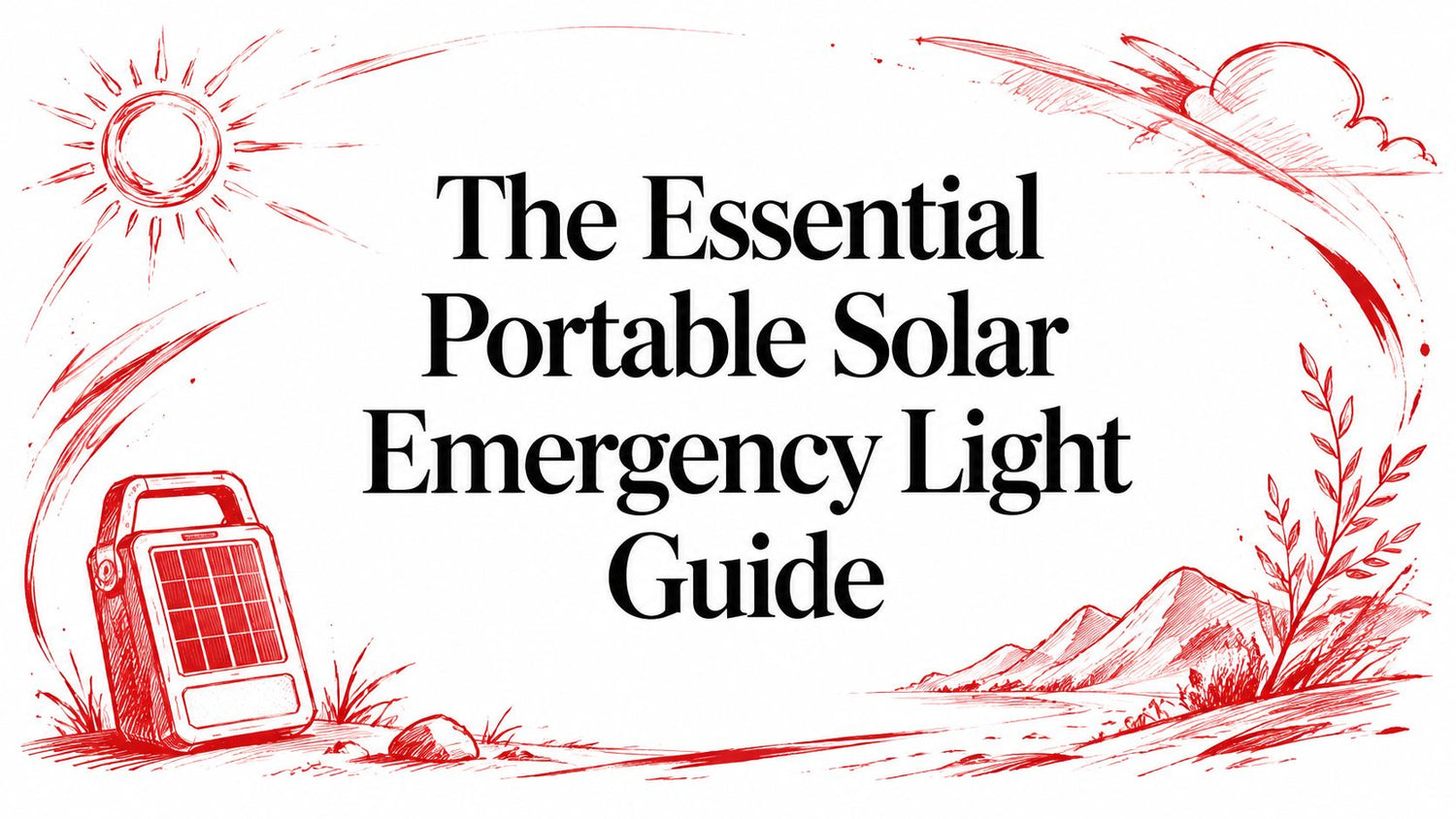 The Essential Portable Solar Emergency Light Guide