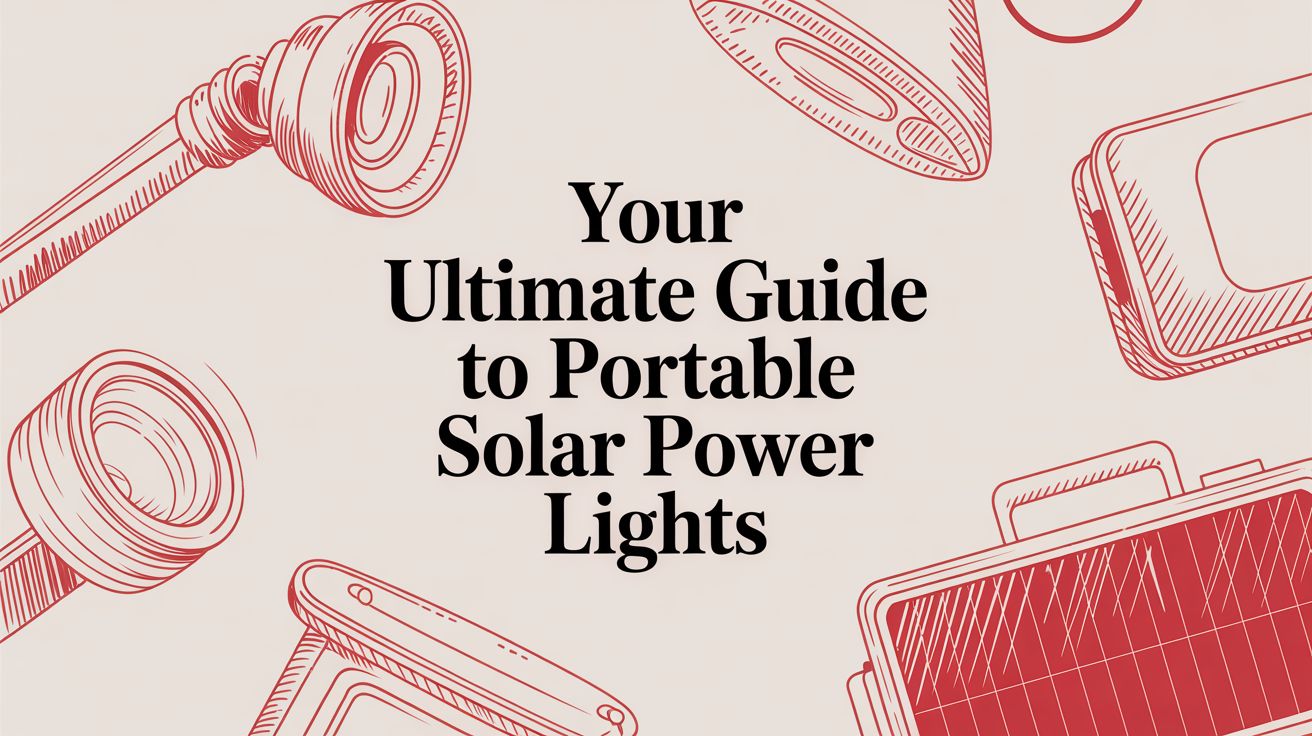 Your Ultimate Guide to Portable Solar Power Lights