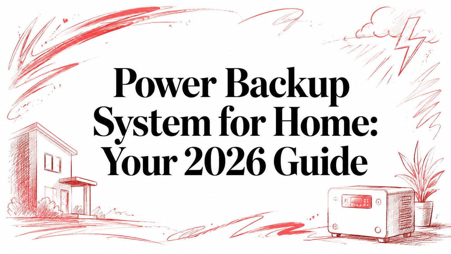 Power Backup System for Home: Your 2026 Guide