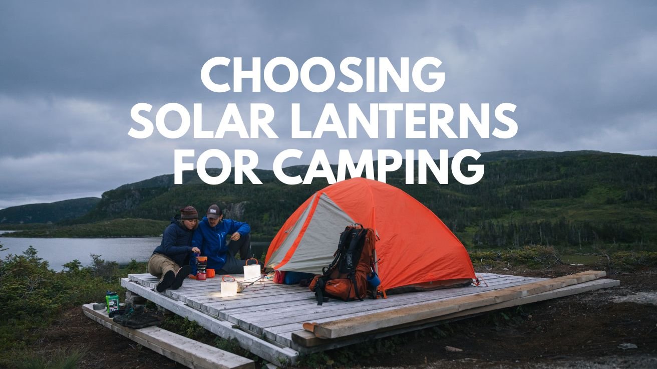 Choosing Solar Lanterns for Camping