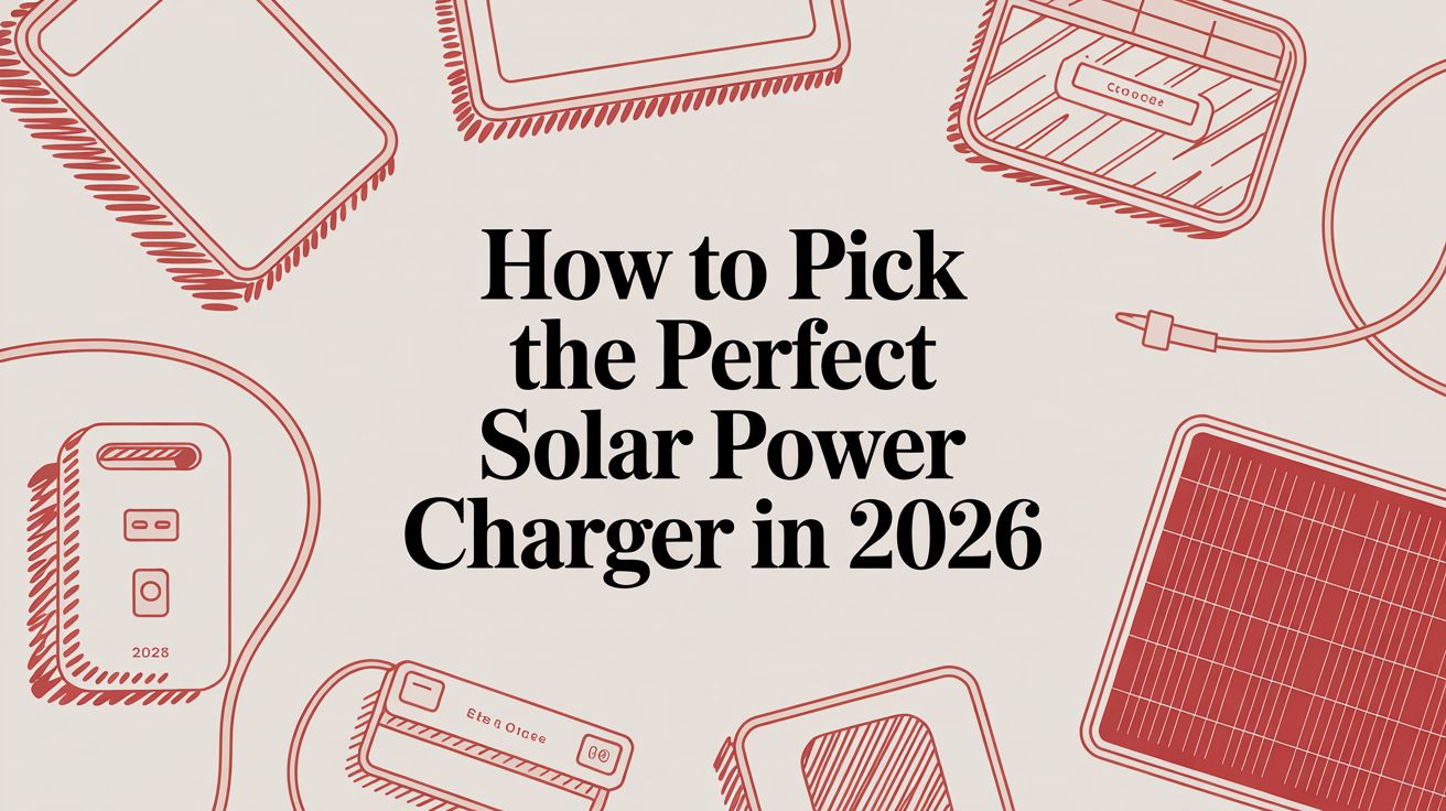 How to Pick the Perfect Solar Power Charger in 2026