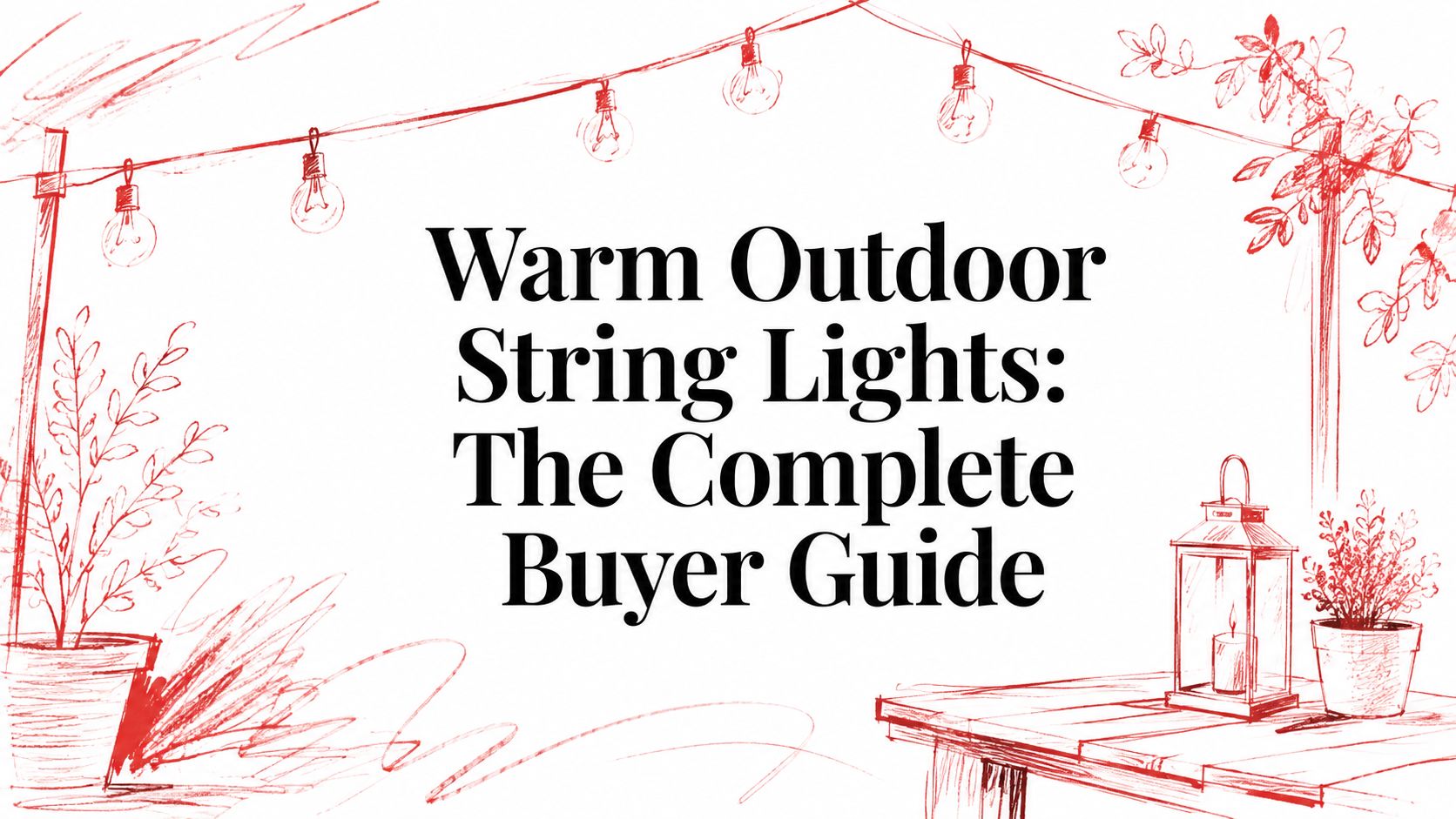 Warm Outdoor String Lights: The Complete Buyer Guide