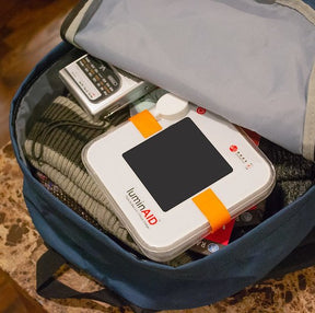 PackLite Max in a backpack