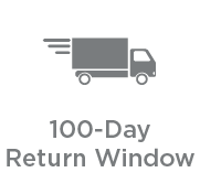 100 day return window.