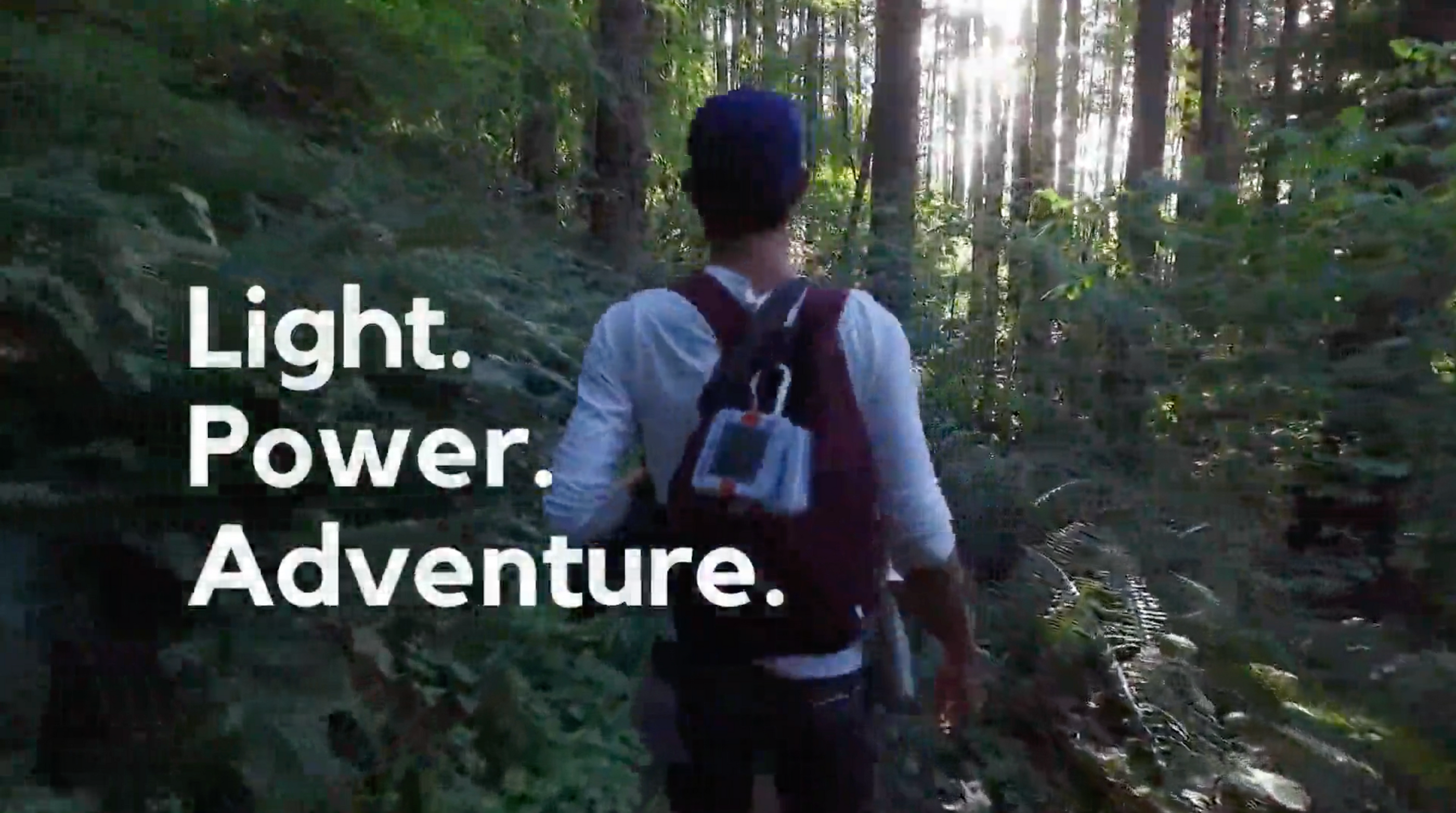 Video Thumbnail: Light. Power. Adventure.