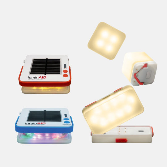 LuminAID Solar Lanterns and Solar 2-in-1 Phone Chargers