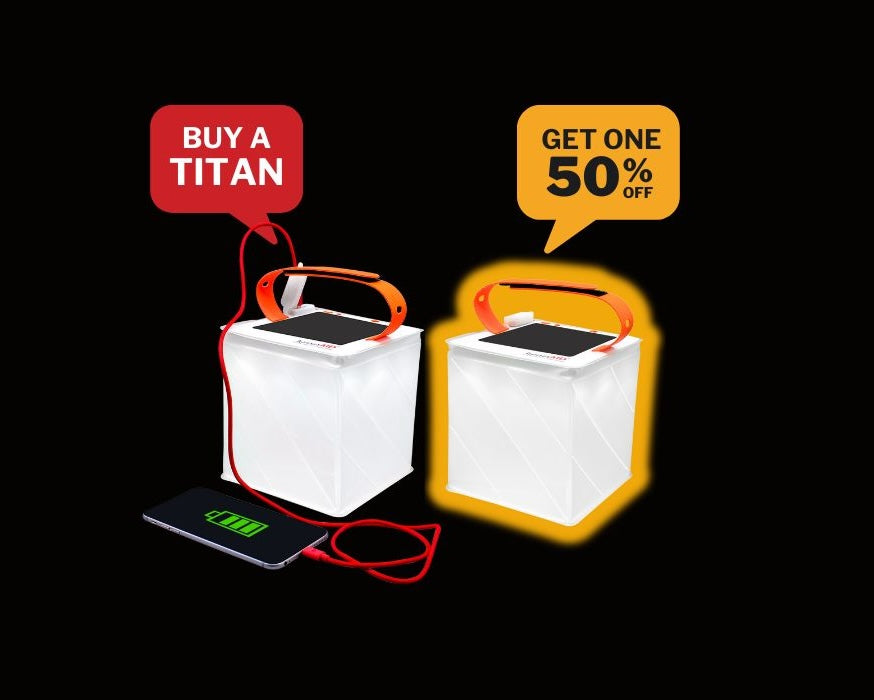 Buy a Titan, Get One 50% Off