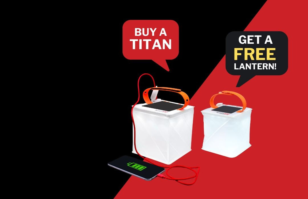 Buy a Titan, Get a FREE Lantern!