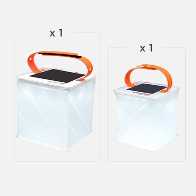 1 Titan power lantern, one nova lantern.